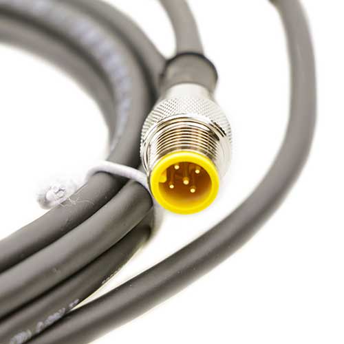 5PM12-J2000-BLK Smart Vision Lights Jumper Cable - Machine Vision Direct